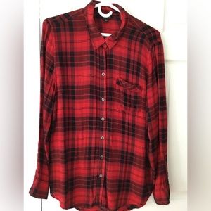 Lucky Brand red flannel